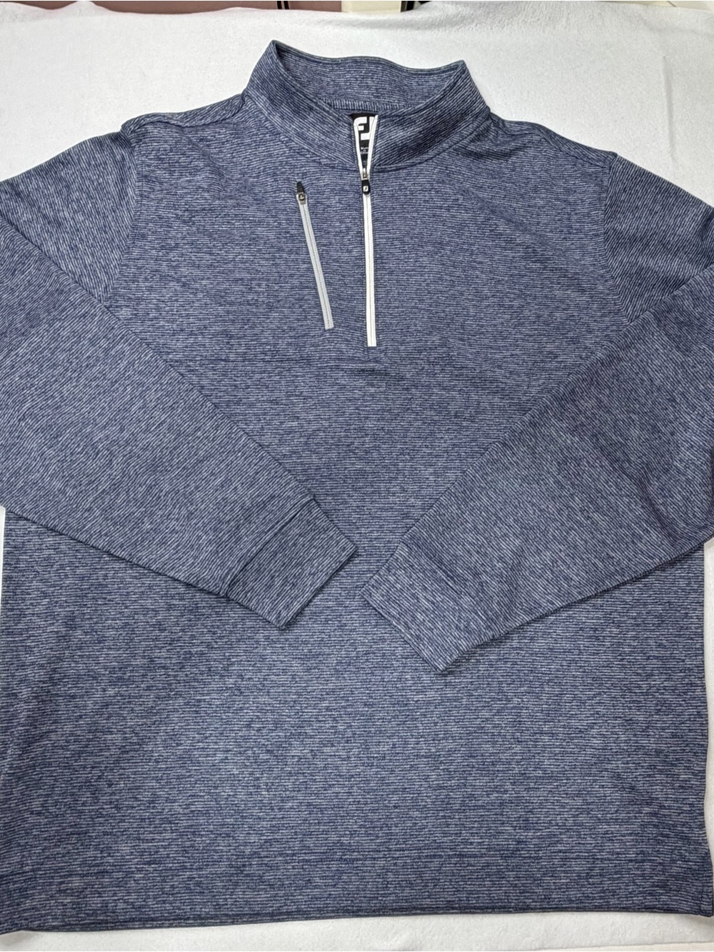 FootJoy Knollwood CC 125th Anniversary Golf 1/4 Zip Pullover Jacket Blue 2XL